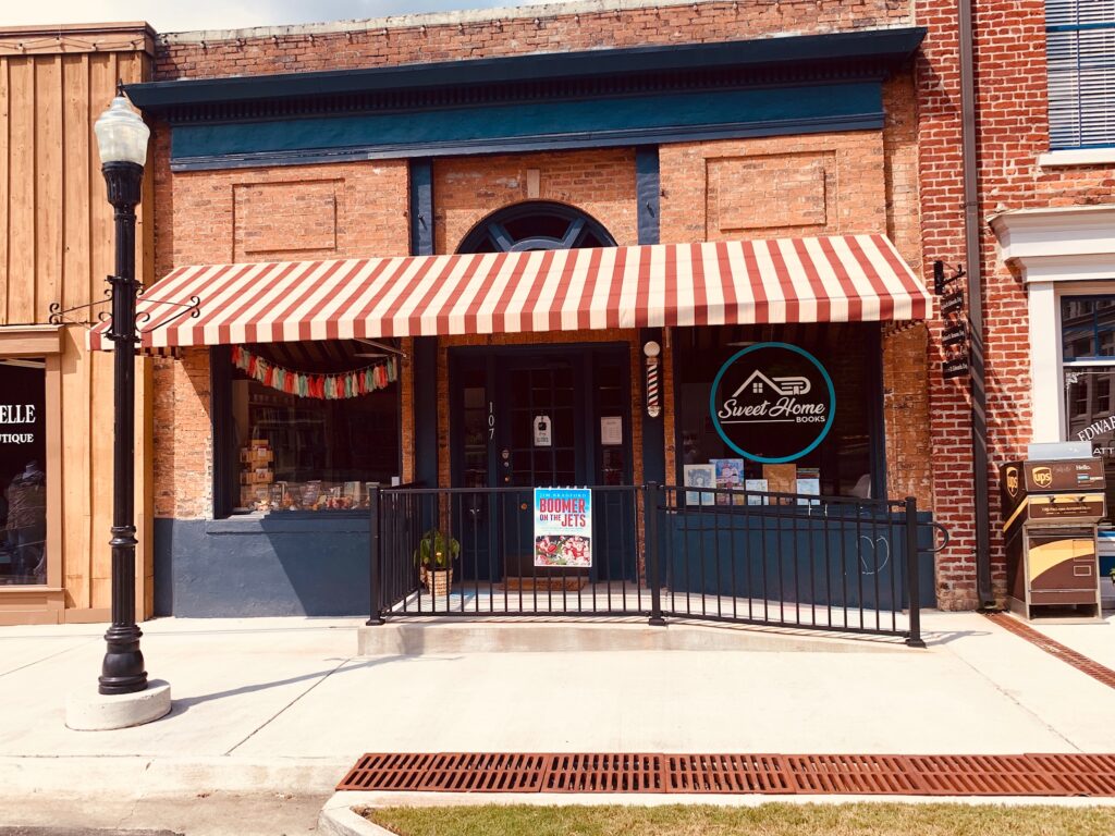 Sweet Home Books at Jerry's Barber Shop Wetumpka