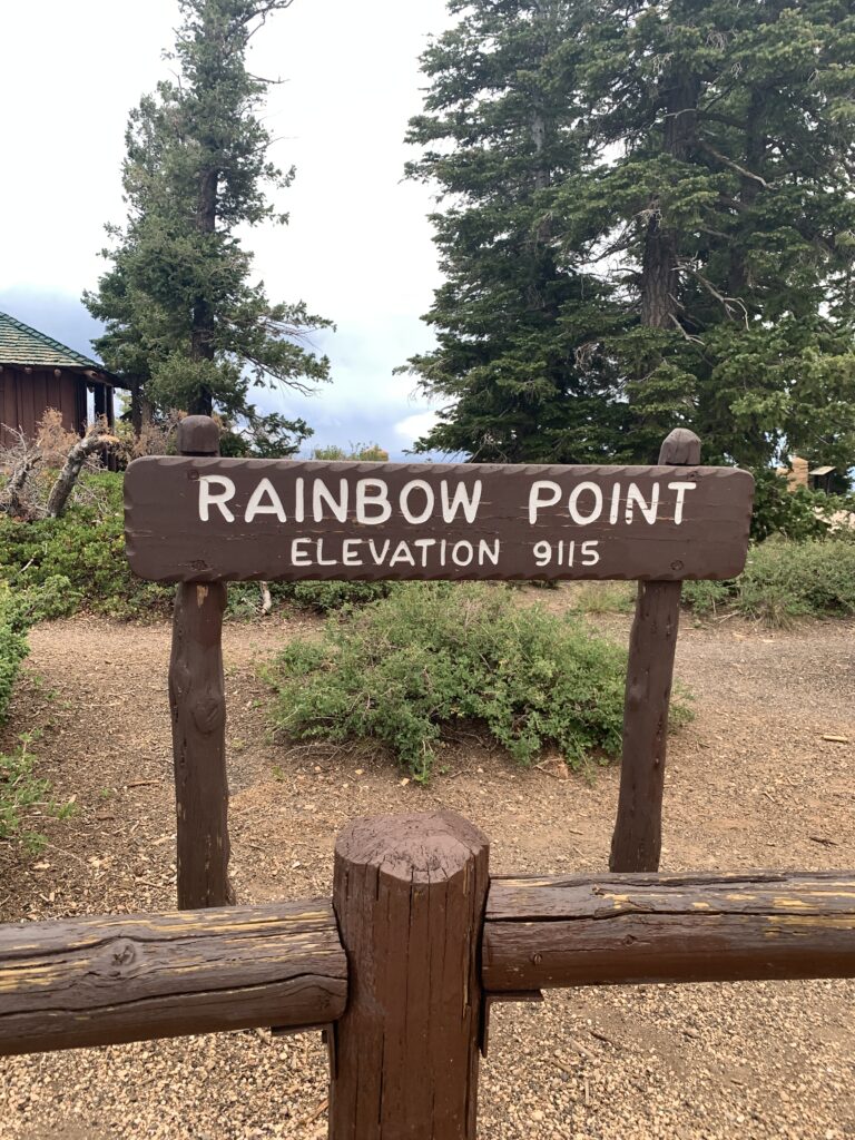 Rainbow Point Bryce Canyon NP