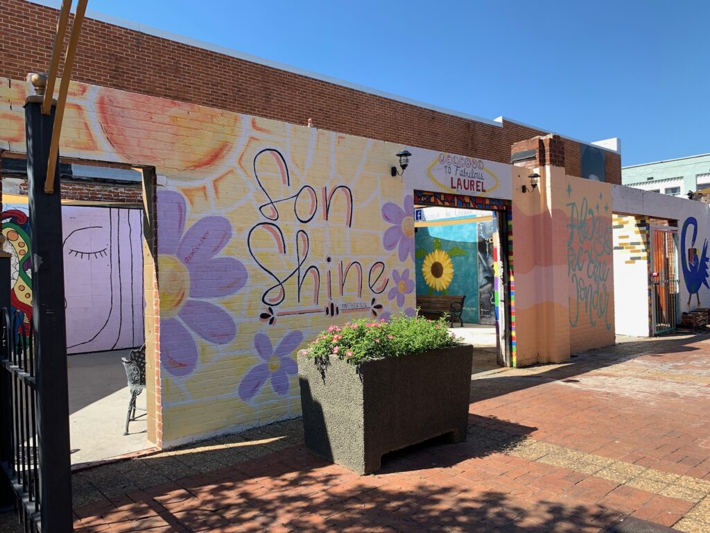 Leontyne Price Music Park Murals Laurel MS