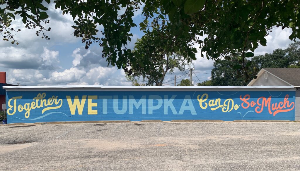 Together WEtumpka Can Do So Much Mural