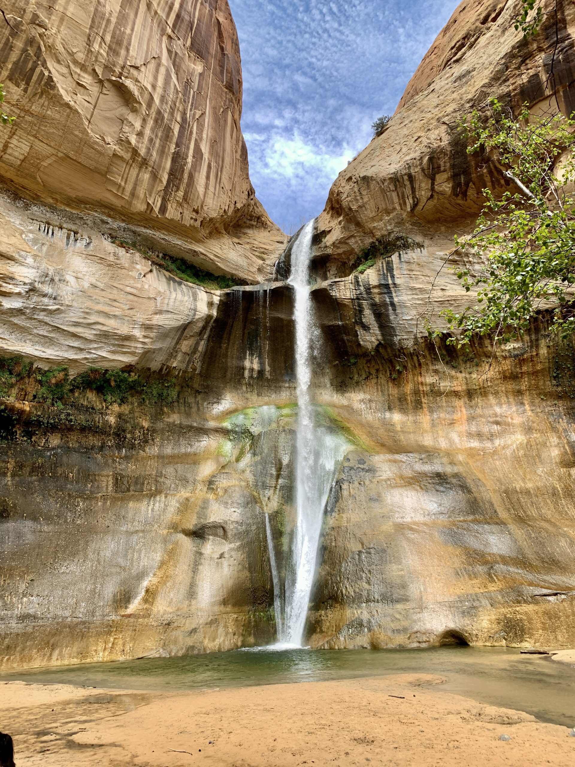Lower Calf Creek Falls Trail Waterfall