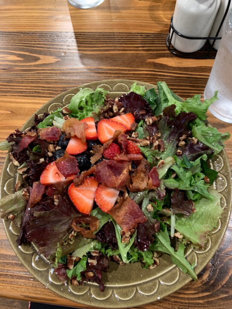 Chef Elliot’s Salad Bird Dog Café Laurel MS