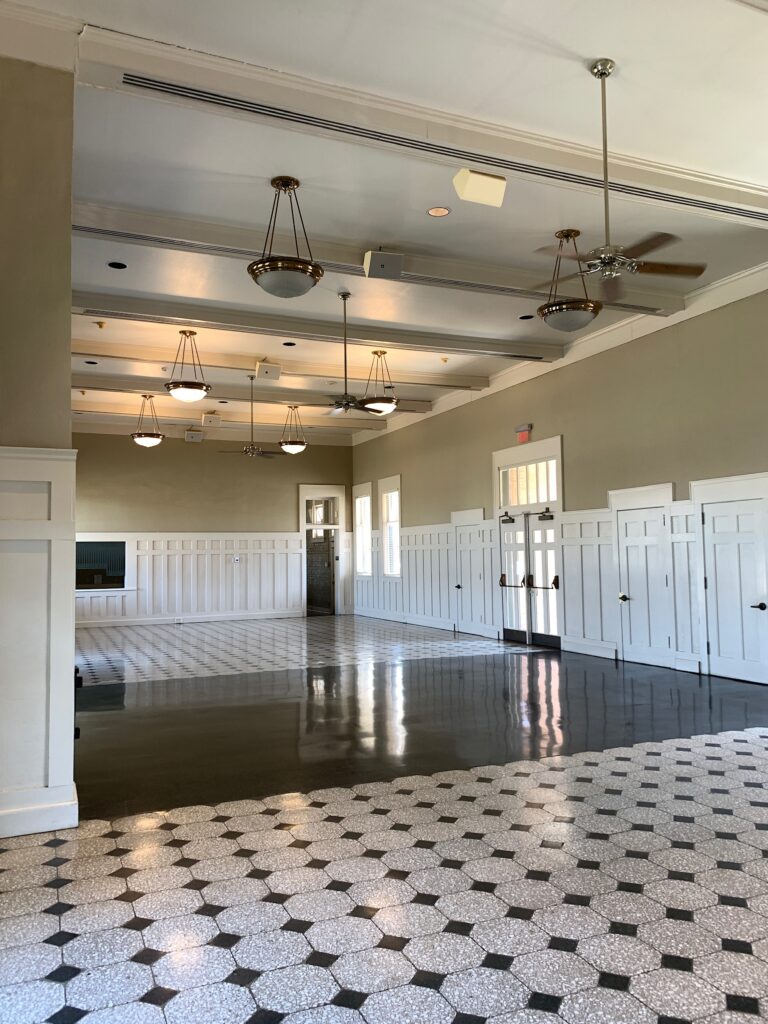 Amtrak historical building interior Laurel MS