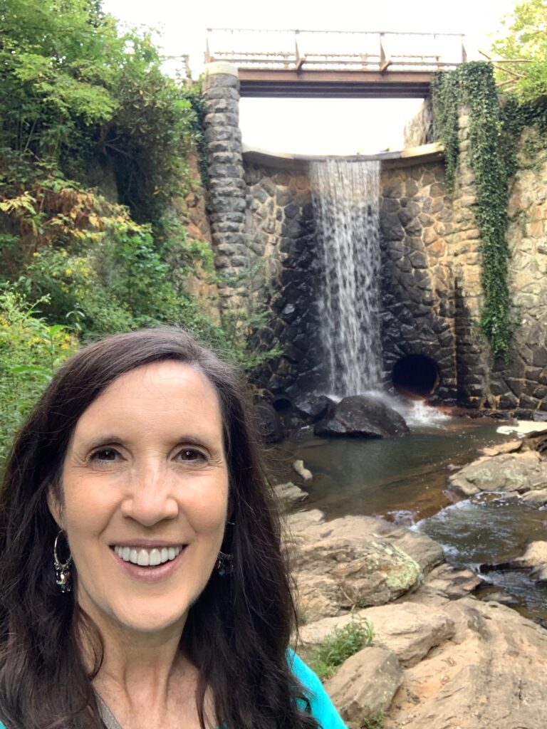 Bass Pond Waterfall Biltmore Estate