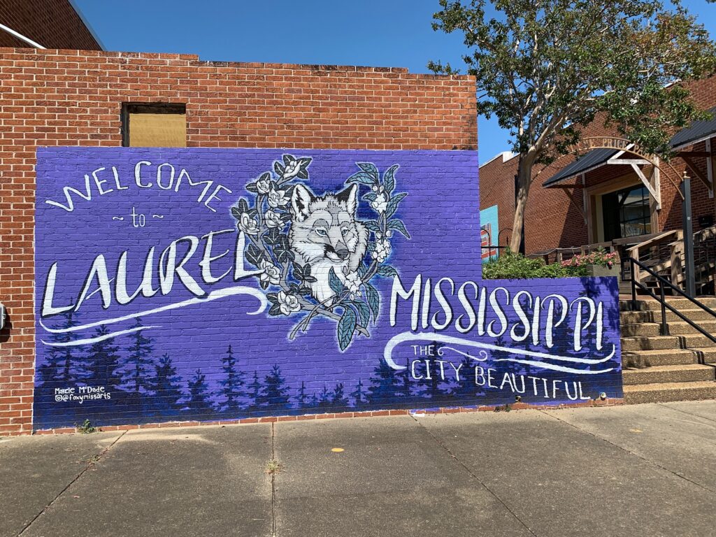 Welcome to Laurel MS Mural