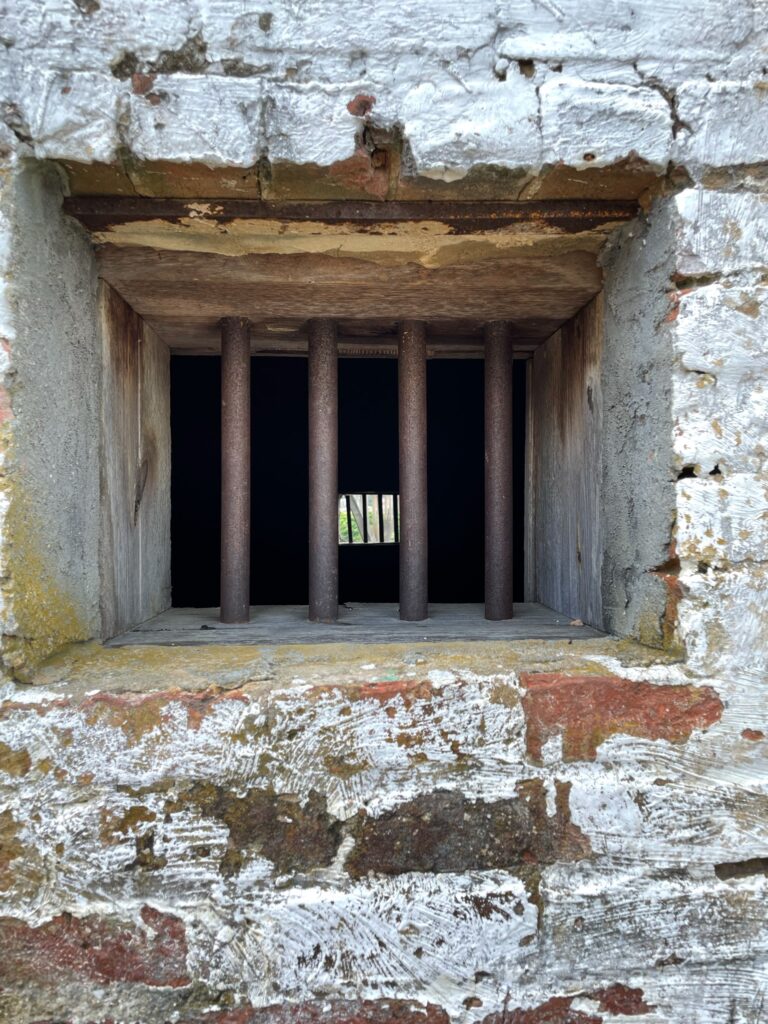 Calabose Jail window Wetumka AL