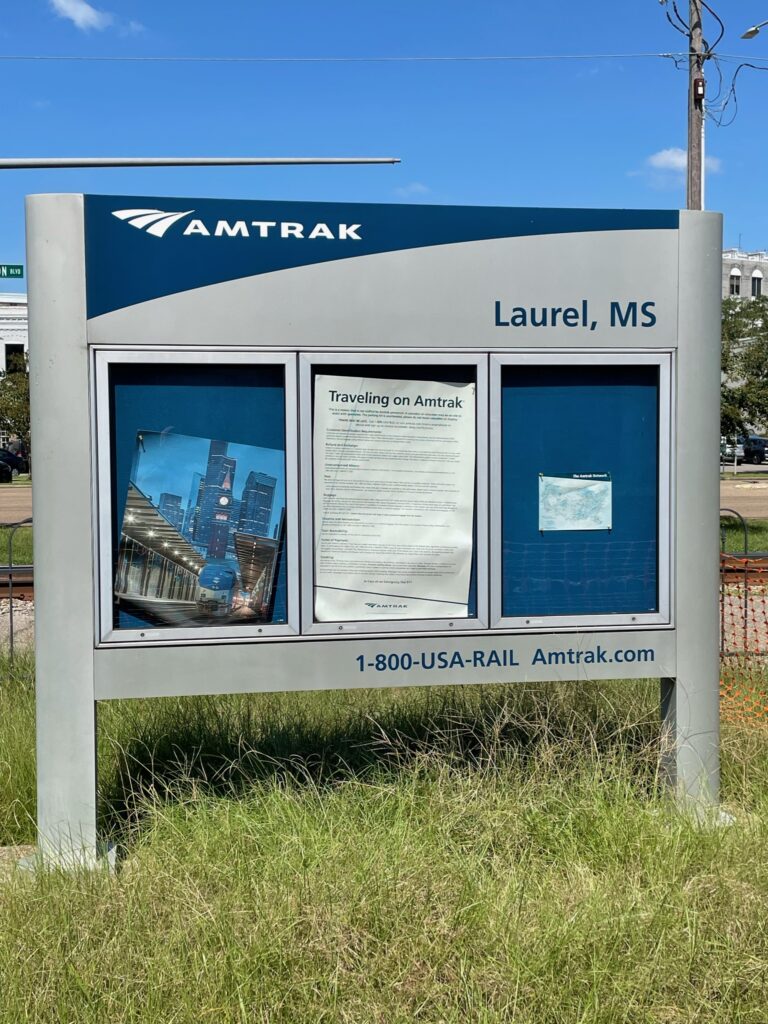 Amtrak Station Laurel MS