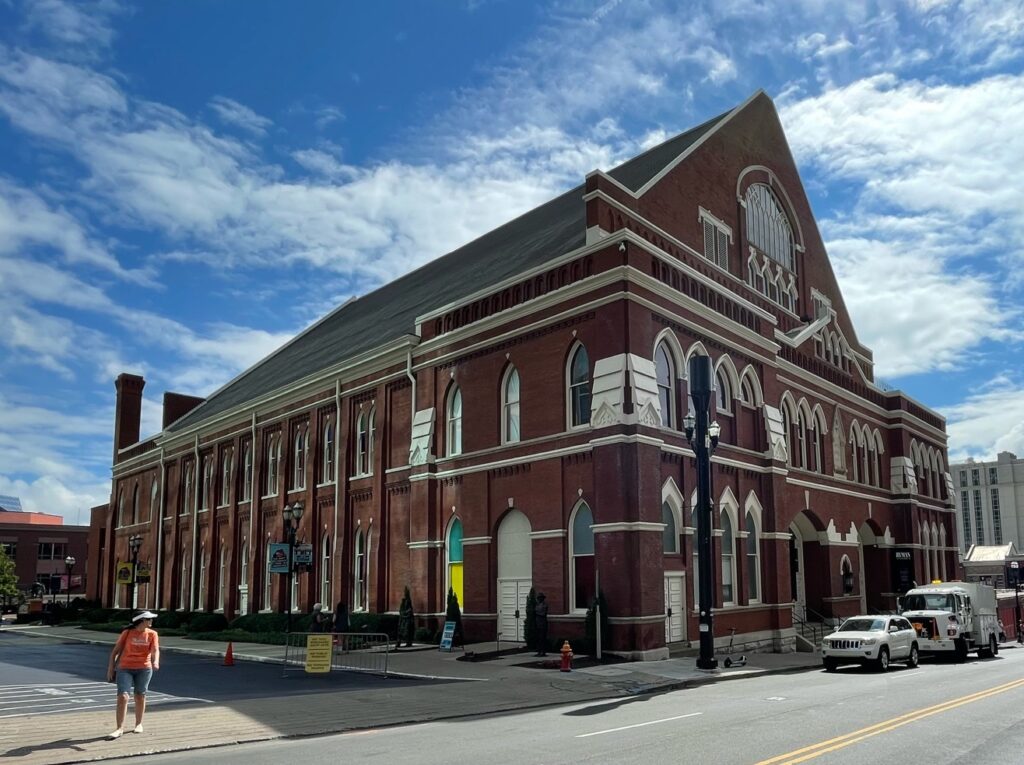 Ryman Auditorium, The Mother Church Nashville