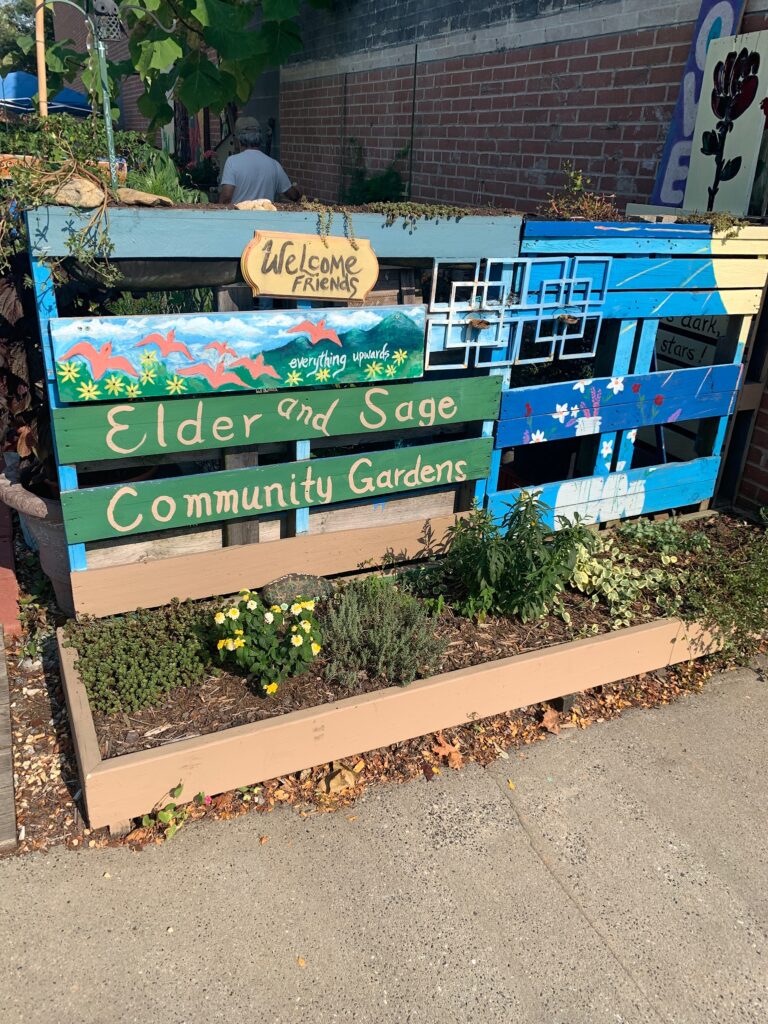 Community Garden Downtown Asheville NC