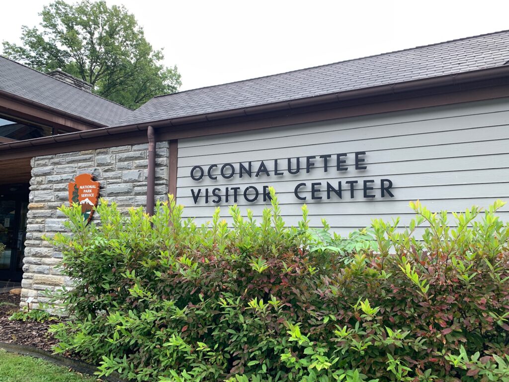 Oconaluftee Visitor Center Smoky Mtns NP