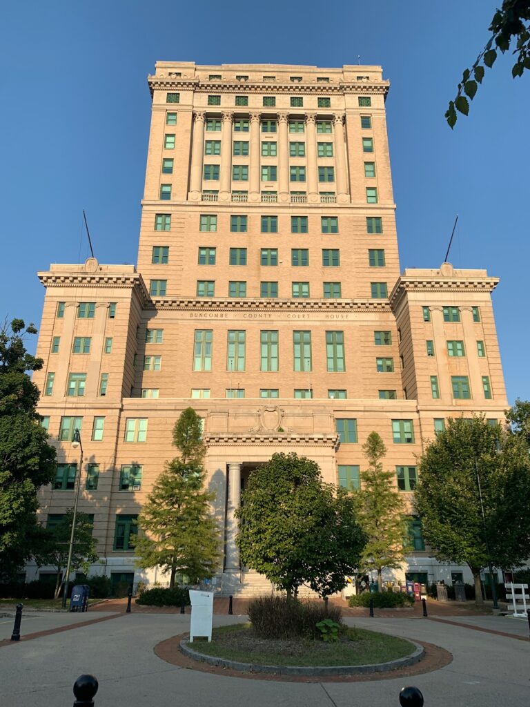 Buncombe County Courthouse Asheville NC