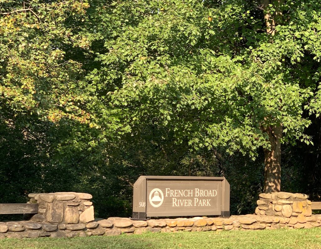 French Broad River Park Asheville NC