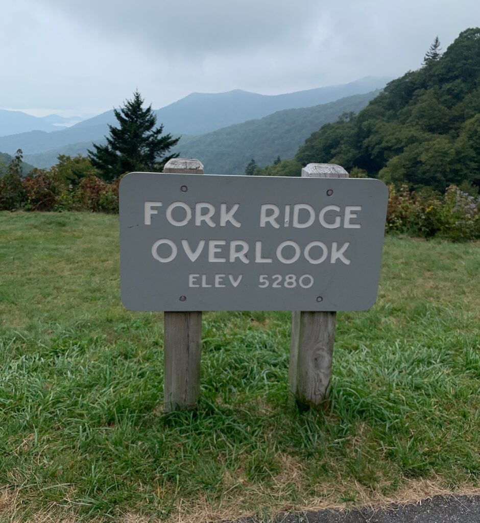 Fork Ridge Overlook Smoky Mtns NP