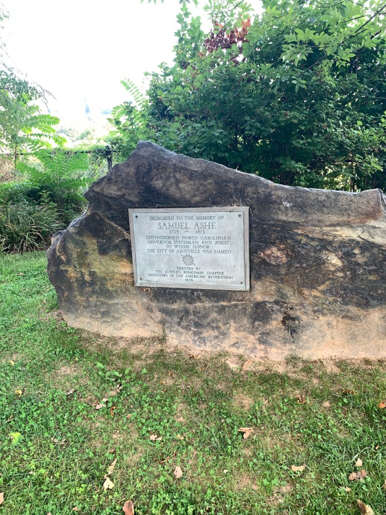 Daughters of the American Revolution Plaque Asheville NC