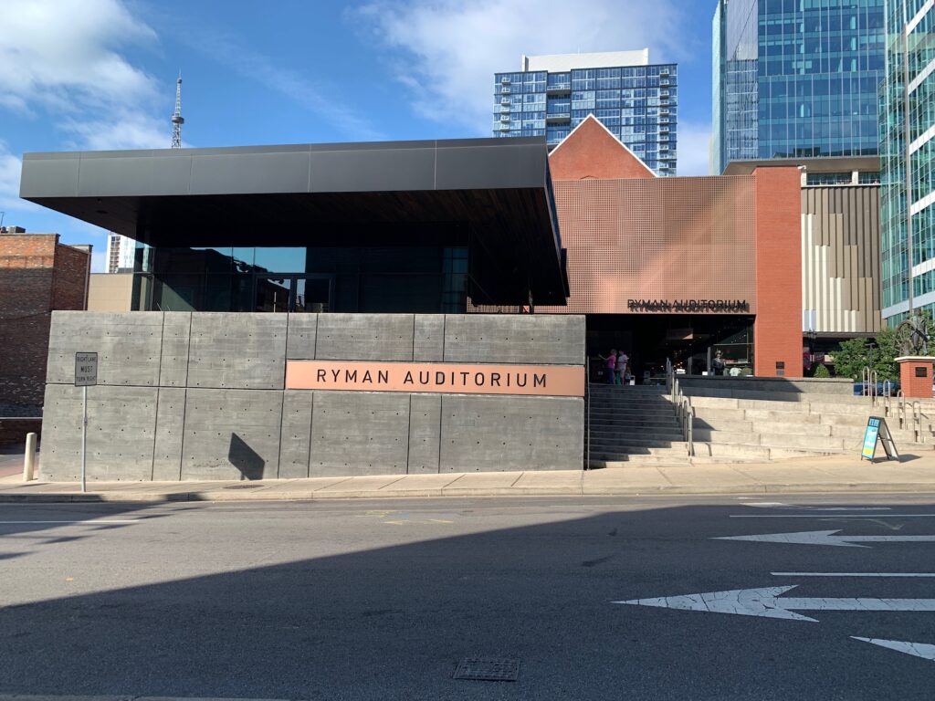 Ryman Auditorium Entrance 