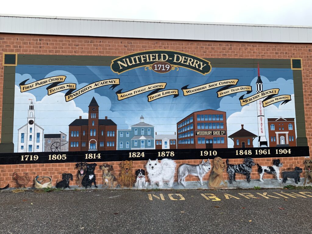 Town Progress Mural Derry NH