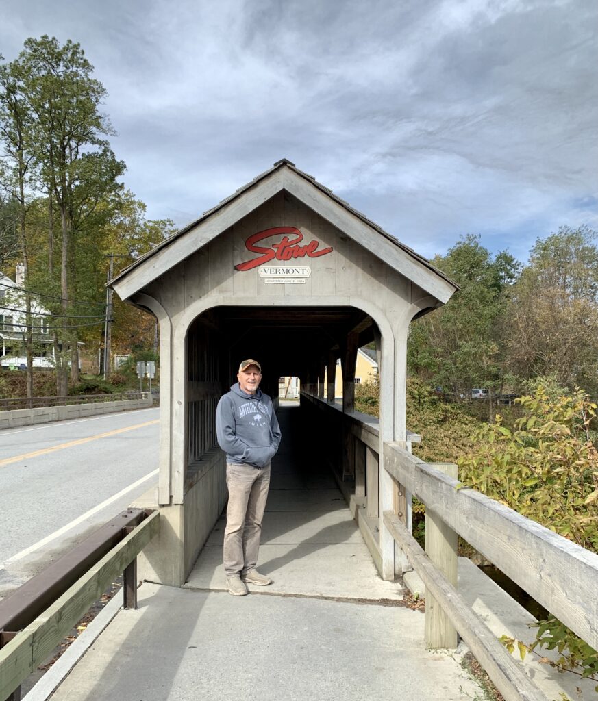 Giles W Dewey Memorial Bridge Stowe VT