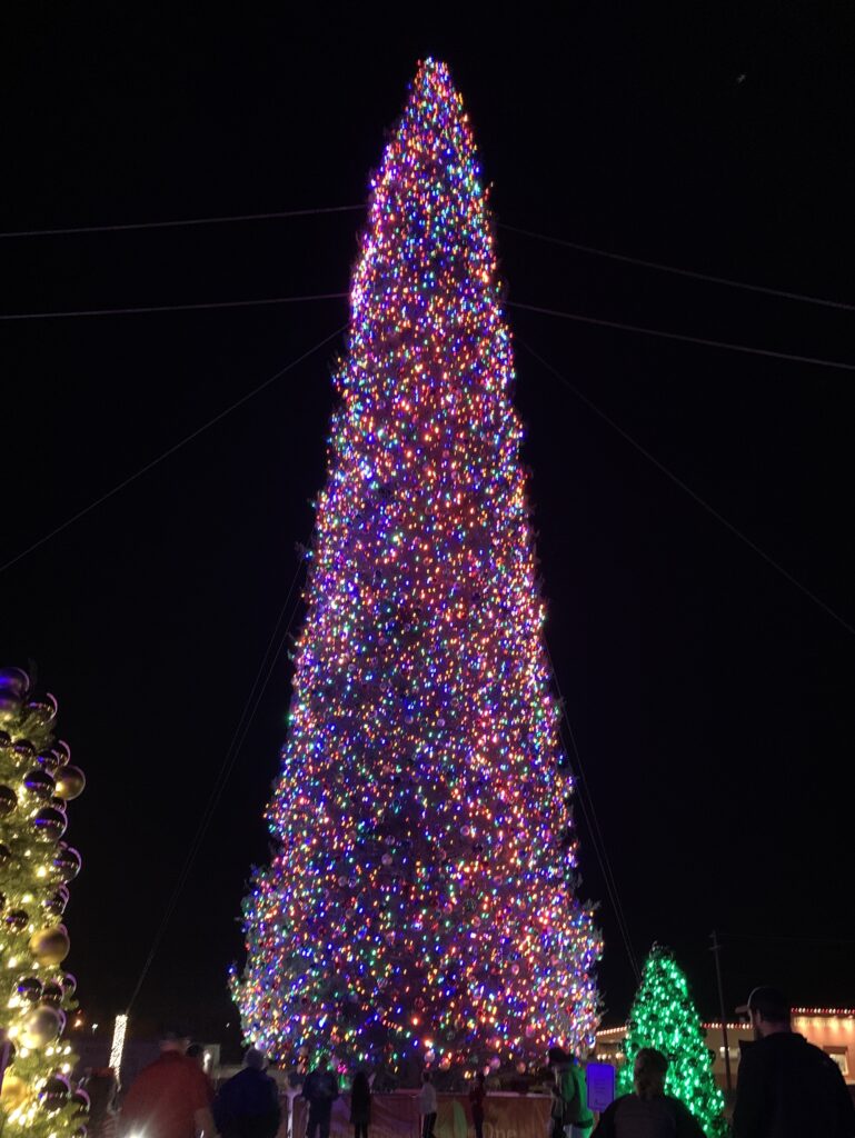 The One, Christ Tree, 140 ft tall, World's Largest Enid OK