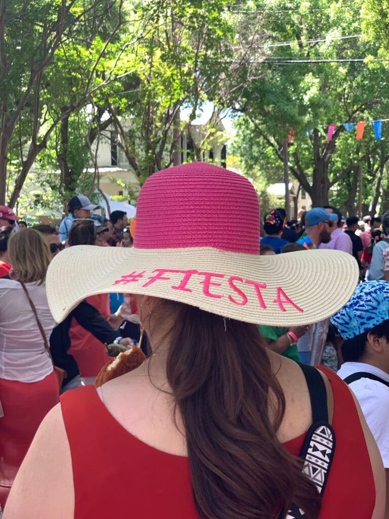 Spotted this cute #Fiesta hat at King William Fair