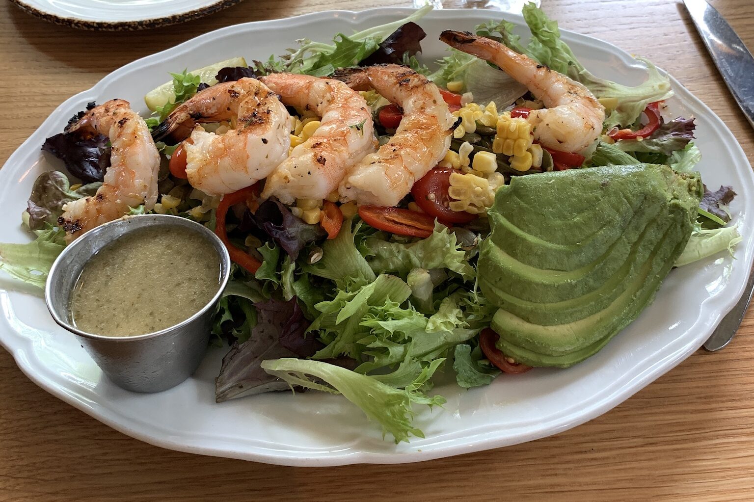 Shrimp & Avocado-Lime Salad Hill & Vine
