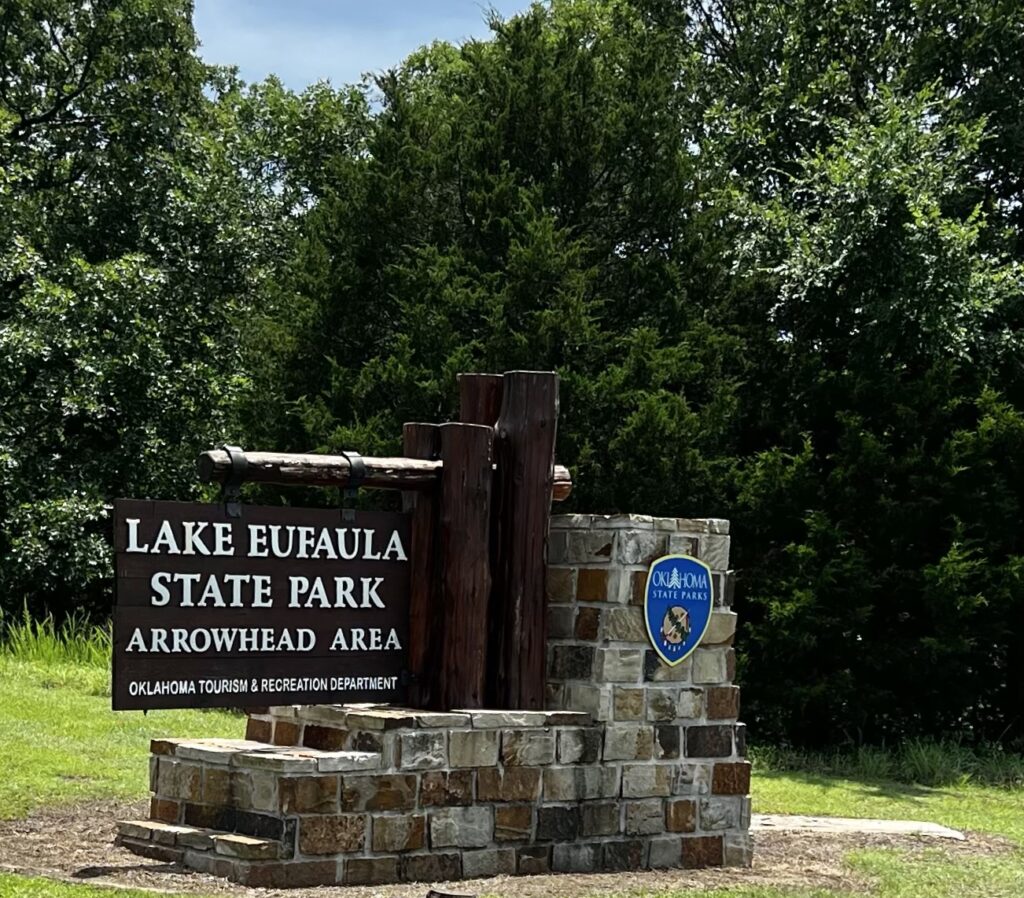 Lake Eufaula State Park Oklahoma