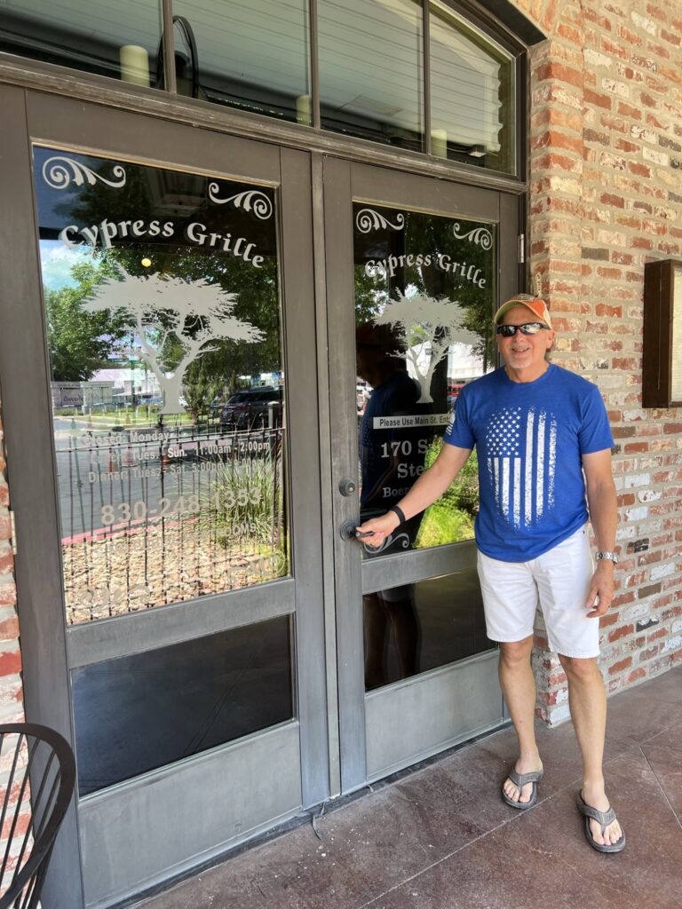 Cypress Grille downtown Boerne TX