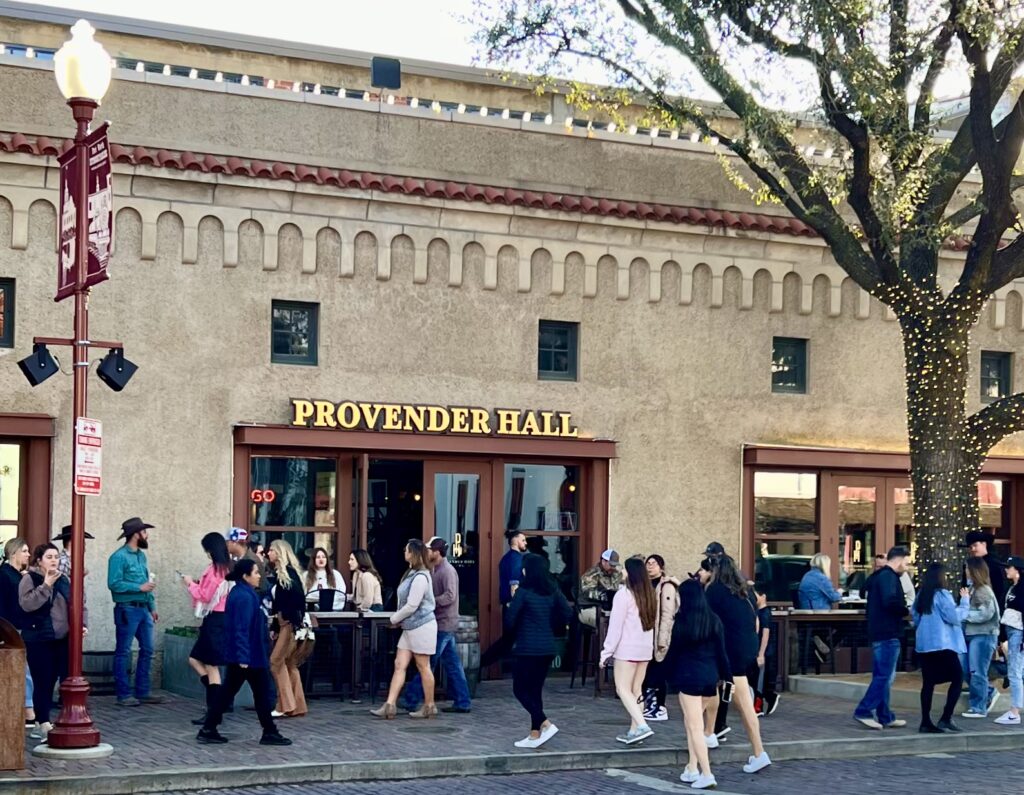 Provender Hall at Fort Worth Stockyards