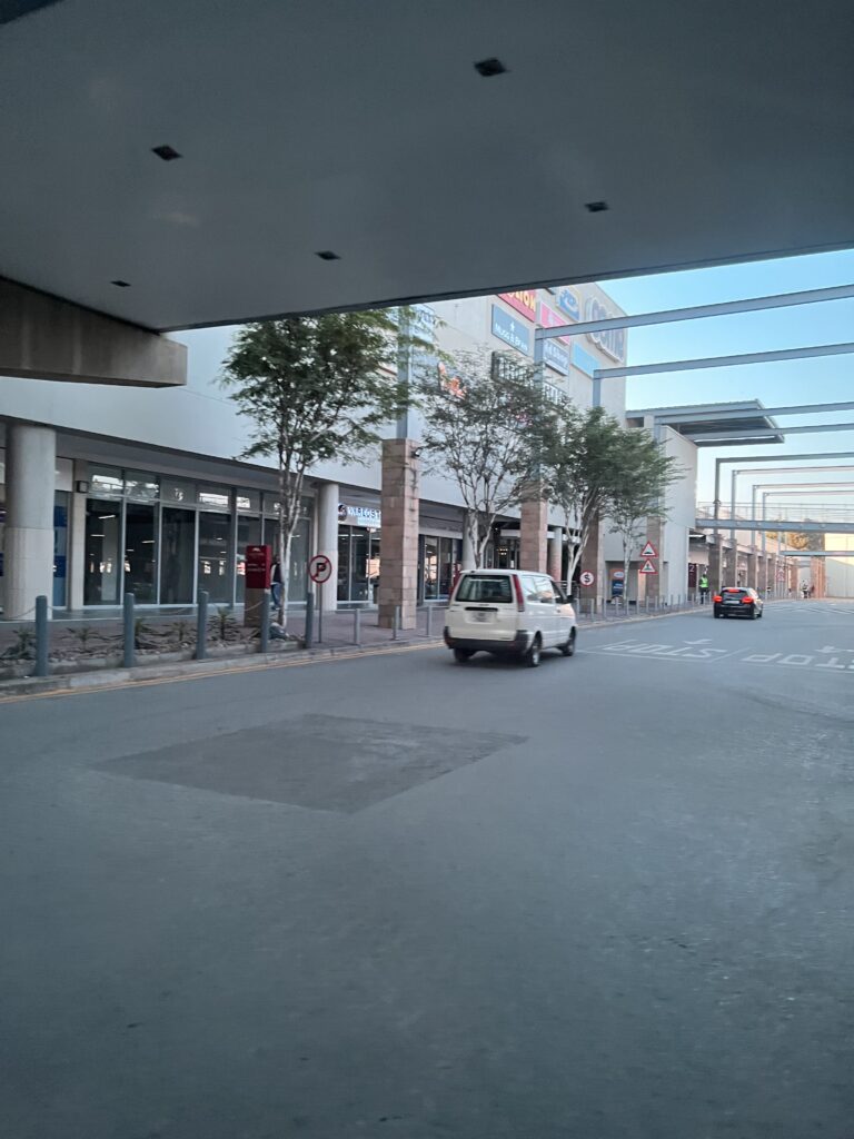 The mall in Zambia