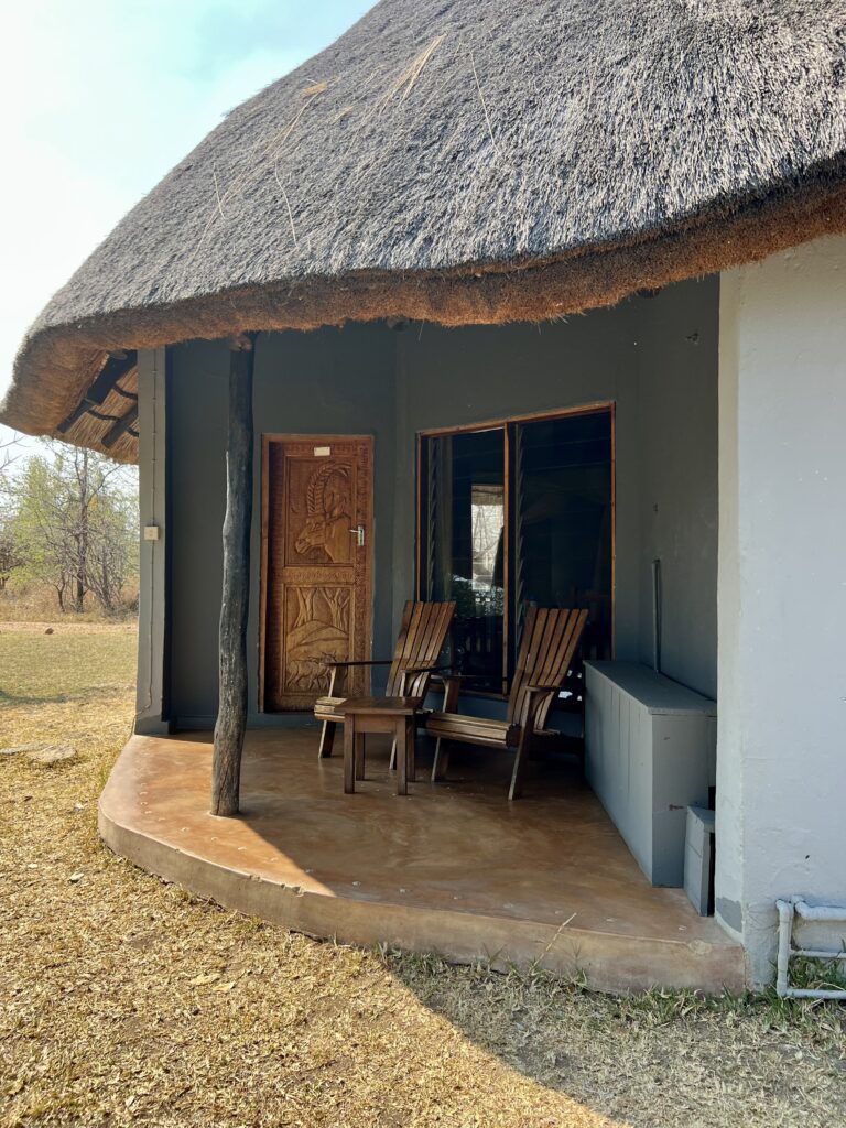 Our chalet at Mukambi Safari Lodge